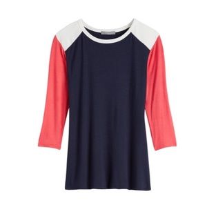 Loveapella Stitchfix Quilted Shoulder Knit Top